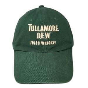 KC CAPS Tullamore Dew Irish Whiskey Hat Green One Size Baseball Cap Slideback